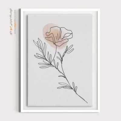 تابلو خطی - دنباله های براق – تابلو طراحی خطی - اسپو دکور