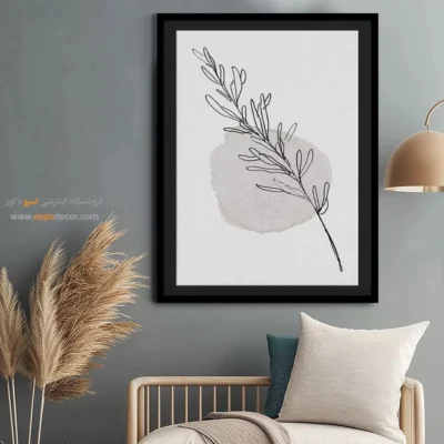 طراحی خطی - دید خطی – تابلو طراحی خطی - اسپو دکور