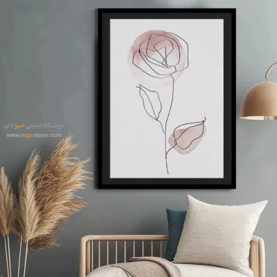 آدرس خرید تابلو - ساختارهای براق – تابلو طراحی خطی - اسپو دکور