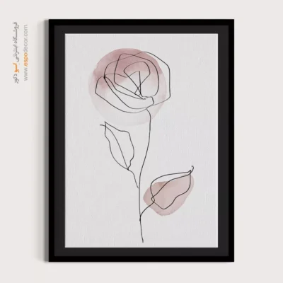 آدرس خرید تابلو - ساختارهای براق – تابلو طراحی خطی - اسپو دکور