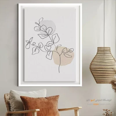 خرید تابلو دکوراتیو - سازه های براق – تابلو طراحی خطی - اسپو دکور