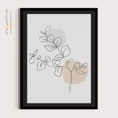 خرید تابلو دکوراتیو - سازه های براق – تابلو طراحی خطی - اسپو دکور