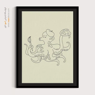 قیمت تابلو بوم - فرهنگ نمودار – تابلو طراحی خطی - اسپو دکور