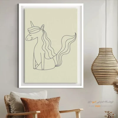 خرید تابلو چاپی روی بوم - وکتور گرداب – تابلو طراحی خطی - اسپو دکور