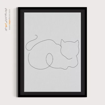 خرید تابلو طراحی خطی در تهران - معجزه نشانگر – تابلو طراحی خطی - اسپو دکور