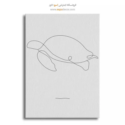 تابلو خطی حیوانات