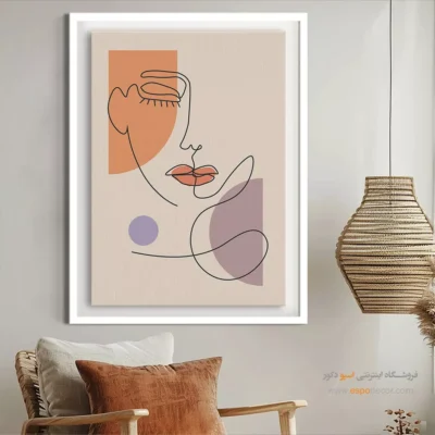 خرید تابلو طراحی خطی در تهران - ابعاد طراحی – تابلو طراحی خطی - اسپو دکور