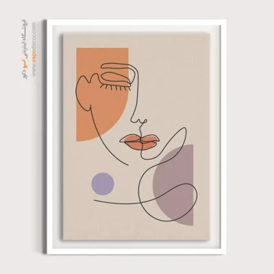 خرید تابلو طراحی خطی در تهران - ابعاد طراحی – تابلو طراحی خطی - اسپو دکور