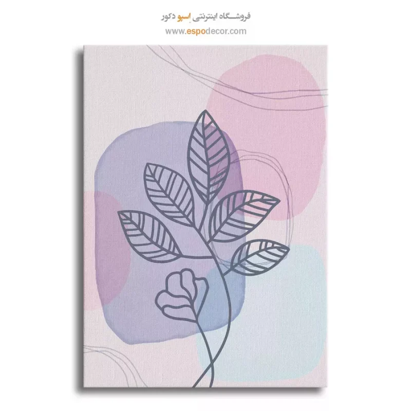 تابلو طراحی خطی زن