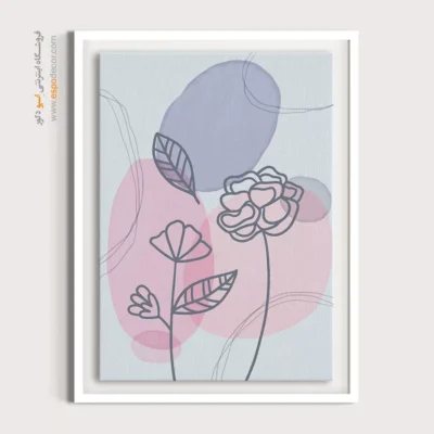 تابلو طراحی خطی پرتره - فواصل بی نهایت – تابلو طراحی خطی - اسپو دکور