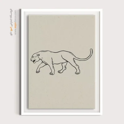 تابلو طراحی خطی انتزاعی - گالری گرادیان – تابلو طراحی خطی - اسپو دکور