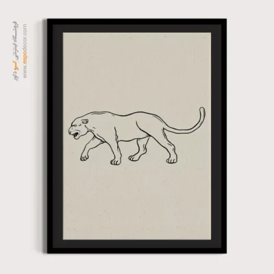 تابلو طراحی خطی انتزاعی - گالری گرادیان – تابلو طراحی خطی - اسپو دکور