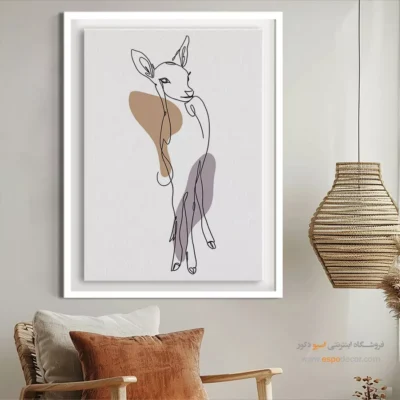 مرکز خرید تابلو مدرن در تهران - مصنوعات زاویه ای – تابلو طراحی خطی - اسپو دکور