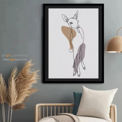 مرکز خرید تابلو مدرن در تهران - مصنوعات زاویه ای – تابلو طراحی خطی - اسپو دکور