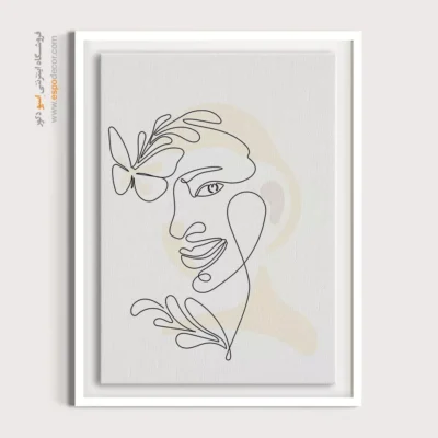 تابلو دکوراتیو - میراث نسب – تابلو طراحی خطی - اسپو دکور