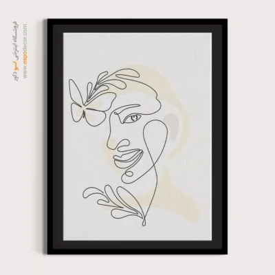 تابلو دکوراتیو - میراث نسب – تابلو طراحی خطی - اسپو دکور