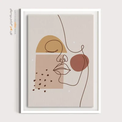 تابلو طراحی خطی طلایی - تابناک – تابلو طراحی خطی - اسپو دکور