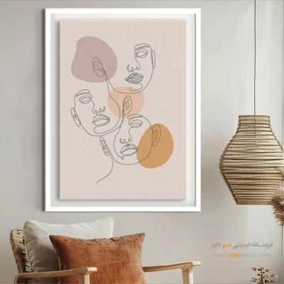 تابلو طراحی خطی طلایی - جرقه – تابلو طراحی خطی - اسپو دکور