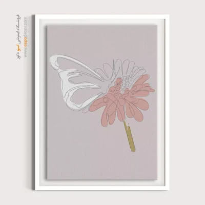 خرید تابلو برای پذیرایی دیوار - خواب – تابلو طراحی خطی - اسپو دکور