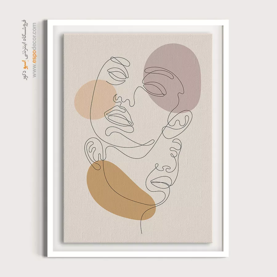 خرید تابلو انگیزشی - درخشان – تابلو طراحی خطی - اسپو دکور