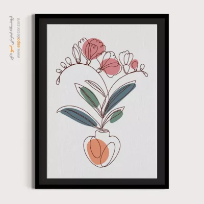 خرید تابلو طراحی خطی در تهران - دوستی – تابلو طراحی خطی - اسپو دکور