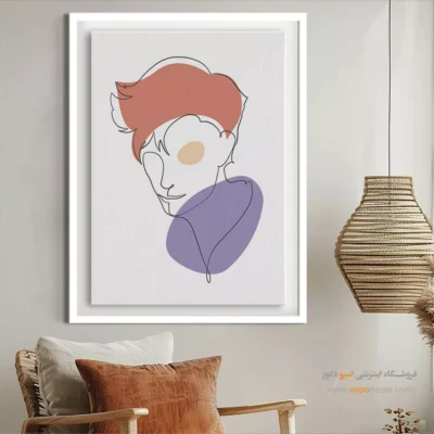 خرید تابلو طراحی خطی در تهران - شب های رویایی – تابلو طراحی خطی - اسپو دکور