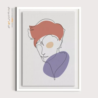 خرید تابلو طراحی خطی در تهران - شب های رویایی – تابلو طراحی خطی - اسپو دکور