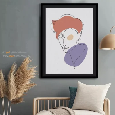 خرید تابلو طراحی خطی در تهران - شب های رویایی – تابلو طراحی خطی - اسپو دکور