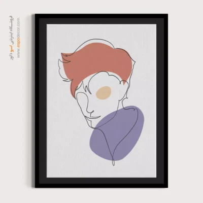 خرید تابلو طراحی خطی در تهران - شب های رویایی – تابلو طراحی خطی - اسپو دکور