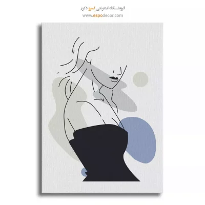 خرید تابلو خطی دختران