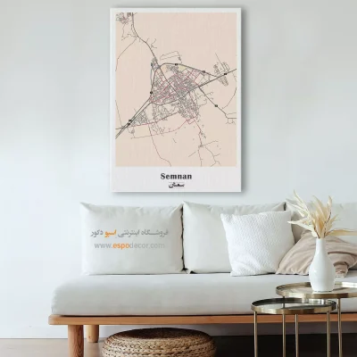 خرید نقشه سمنان