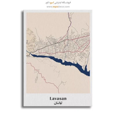 خرید نقشه لواسان