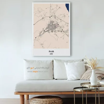 خرید نقشه اراک