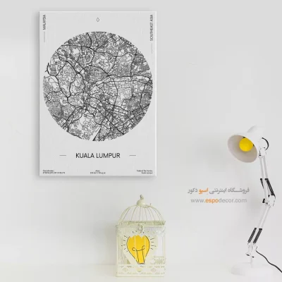 خرید تابلو شهر کوالالامپور