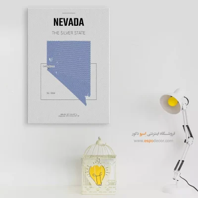 تابلو نقشه نوادا
