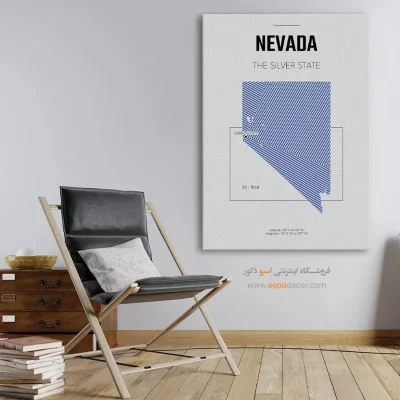 تابلو نقشه نوادا
