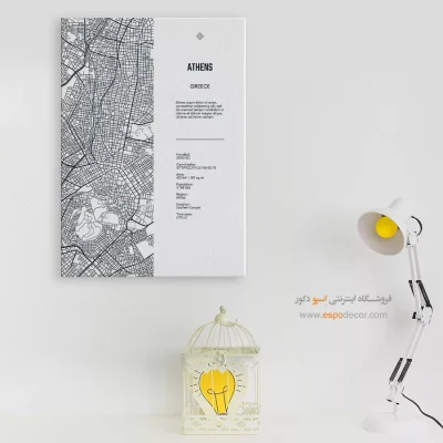 خرید تابلو نقشه دیواری