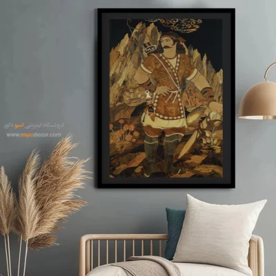 تابلو طرح معرق - اسپو دکور