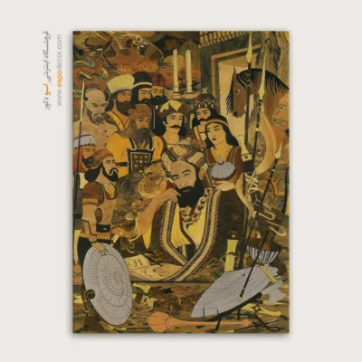 تابلو طرح معرق - اسپو دکور