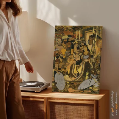 تابلو طرح معرق - اسپو دکور