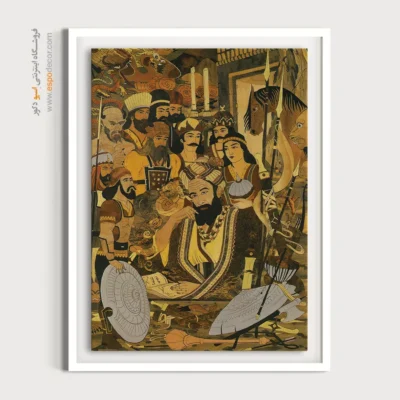 تابلو طرح معرق - اسپو دکور