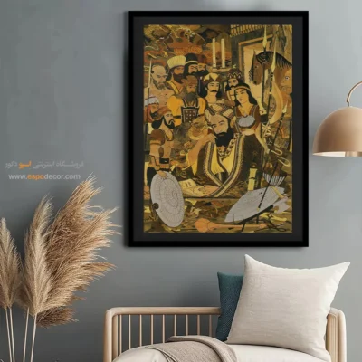 تابلو طرح معرق - اسپو دکور