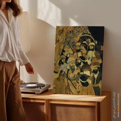 تابلو طرح معرق - اسپو دکور