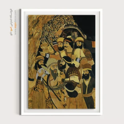 تابلو طرح معرق - اسپو دکور