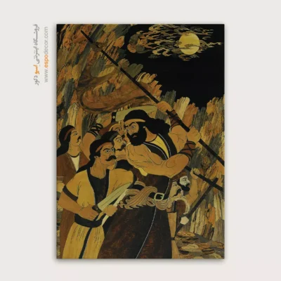 تابلو طرح معرق - اسپو دکور