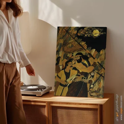 تابلو طرح معرق - اسپو دکور