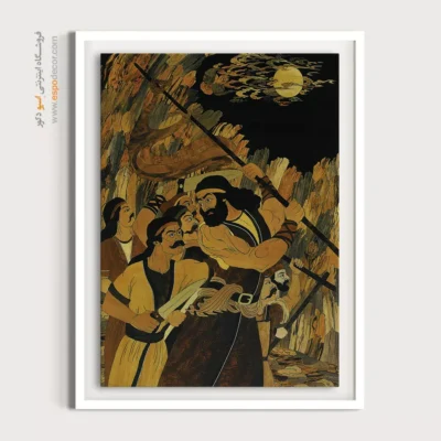 تابلو طرح معرق - اسپو دکور