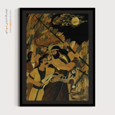 تابلو طرح معرق - اسپو دکور