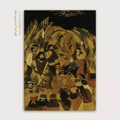 تابلو طرح معرق - اسپو دکور