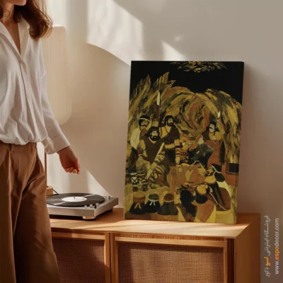 تابلو طرح معرق - اسپو دکور